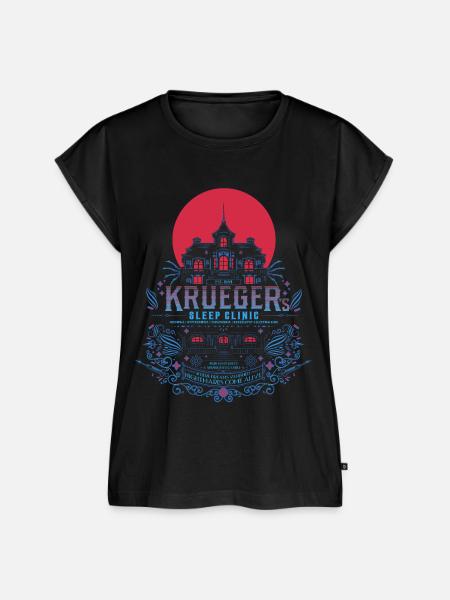 Die Nightmare Clinic - Frauen Premium Bio Top - Schwarz