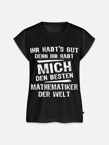 Mathematiker - Frauen Premium Bio Top - Schwarz
