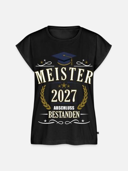 Meister 2027 - Frauen Premium Bio Top - Schwarz