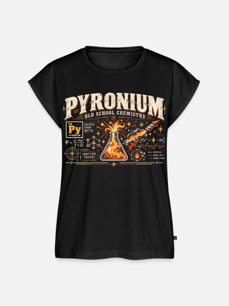 Old School Chemistry  - Frauen Premium Bio Top - Schwarz