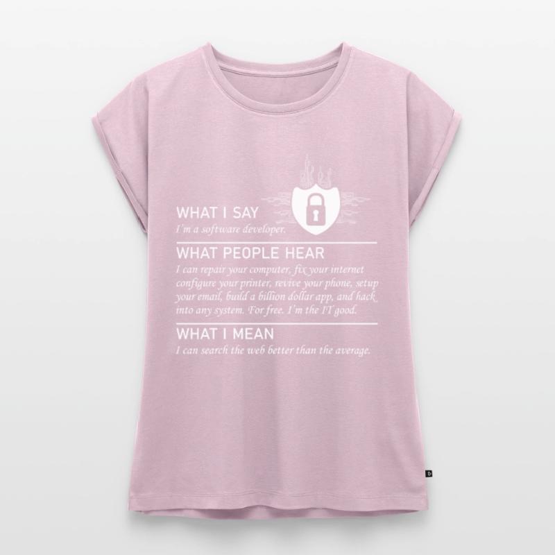 Software developer Funny programmer Women’s Premium Organic Top