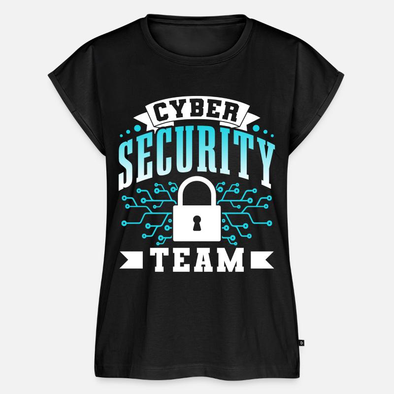 Cybersecurity Team Hacking IT Security Hacker - Women’s Premium Organic Top - black
