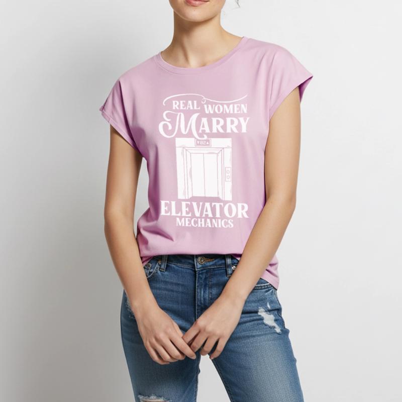 Elevator Elevator System Technician Woman Elevator Elevator Women’s Premium Organic Top