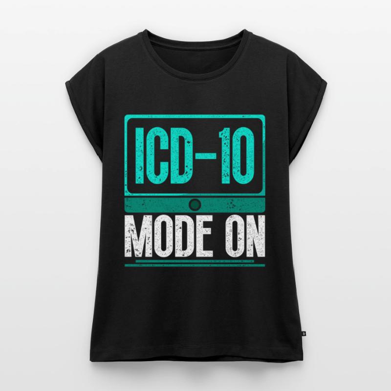 Coding Specialist ICD-10 Mode On Women’s Premium Organic Top