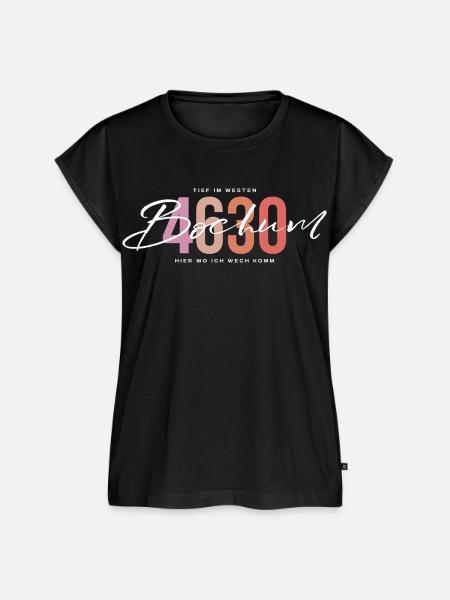 Bochum - Frauen Premium Bio Top - Schwarz