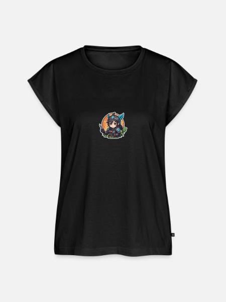 Fantasy Character - Frauen Premium Bio Top - Schwarz