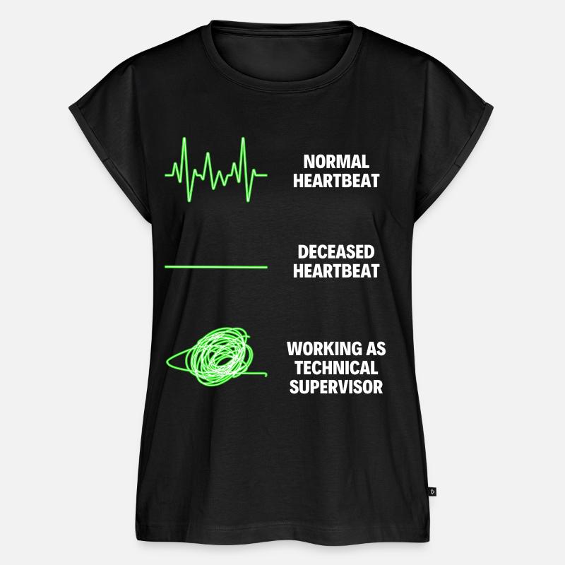 Technical Supervisor Funny Technical Supervisor - Women’s Premium Organic Top - black