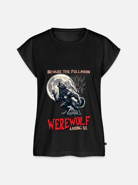 Werewolf - Frauen Premium Bio Top - Schwarz