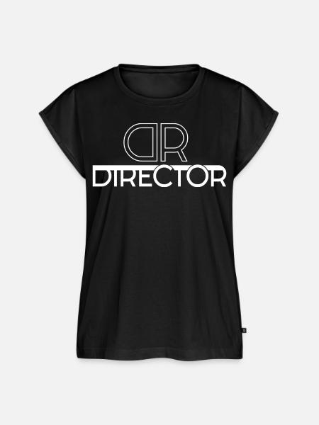 Director - Frauen Premium Bio Top - Schwarz