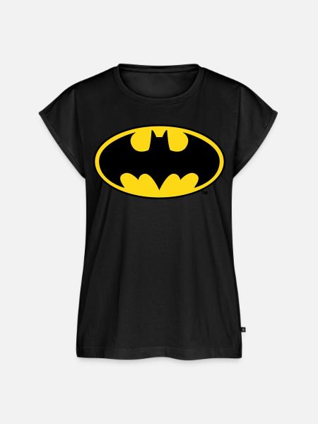 Batman Logo Flex - Frauen Premium Bio Top - Schwarz