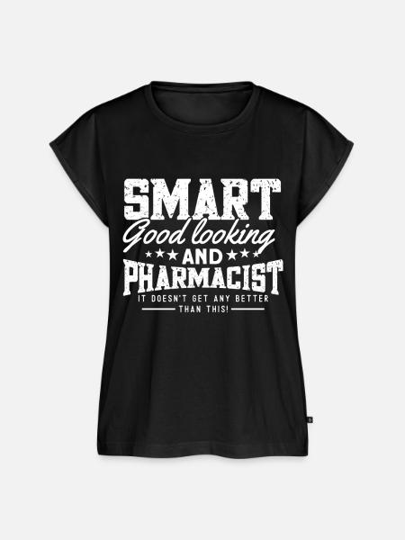 Apotheker - Frauen Premium Bio Top - Schwarz