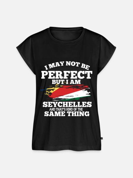 Seychellen - Frauen Premium Bio Top - Schwarz