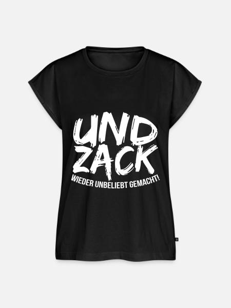 lustiger Spruch - Frauen Premium Bio Top - Schwarz