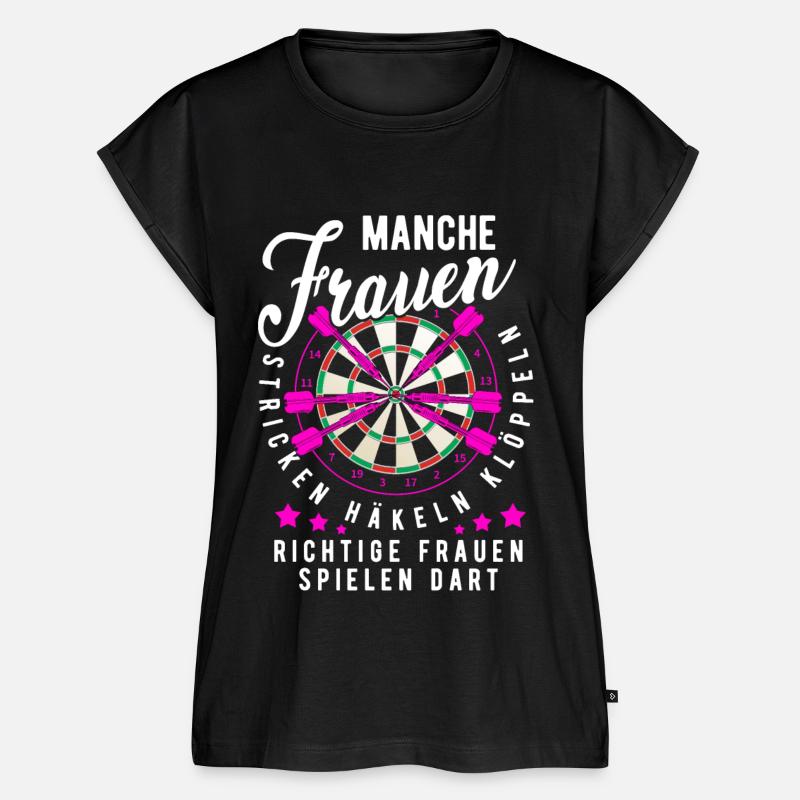 Freccette - Top ecologico premium da donna - nero