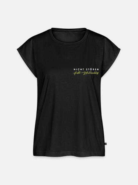 Winterschlaf - Frauen Premium Bio Top - Schwarz