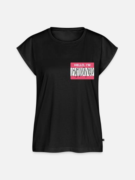 Leicht ablenkbar - Frauen Premium Bio Top - Schwarz
