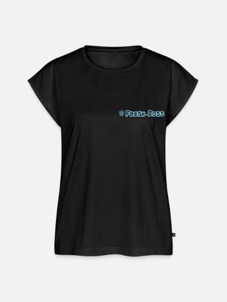 Fresh-Boss - Frauen Premium Bio Top - Schwarz