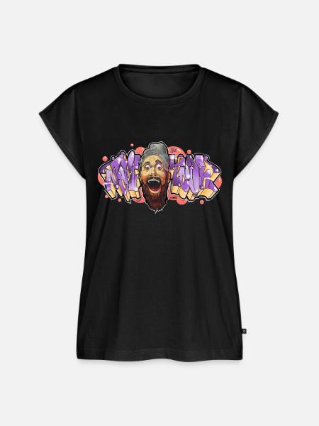 Say Yeah - Frauen Premium Bio Top - Schwarz