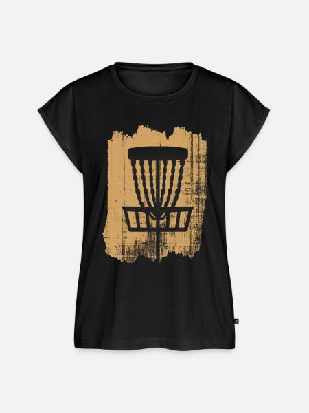 Discgolf - Frauen Premium Bio Top - Schwarz