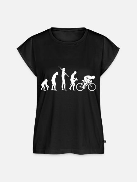 Biker Evolution - Frauen Premium Bio Top - Schwarz