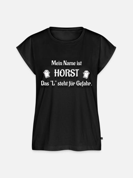 Horst Name - Frauen Premium Bio Top - Schwarz