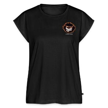 Die Wilden Kerle Kerl Porträt klein - Frauen Premium Bio Top - Schwarz - Vorne - AI Model Female 172 light (172cm)