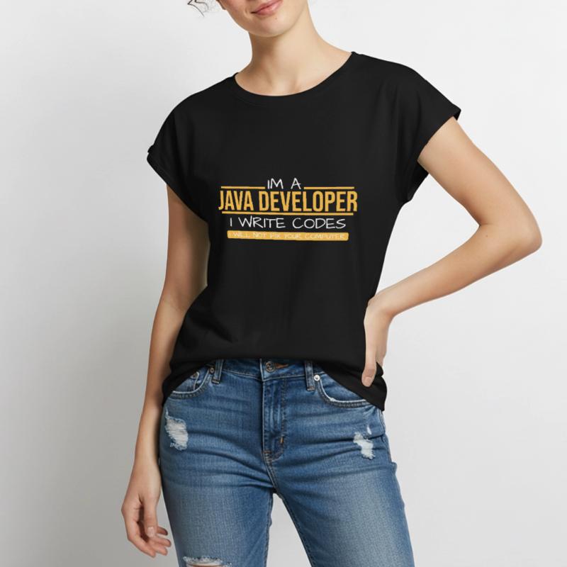 Java Developer Women’s Premium Organic Top