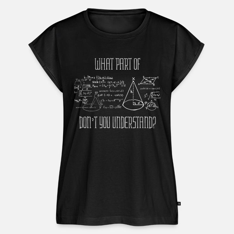 Mathematician physicist physics - Women’s Premium Organic Top - black
