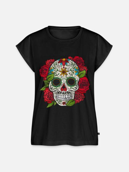 Mexiko Kultur - Frauen Premium Bio Top - Schwarz