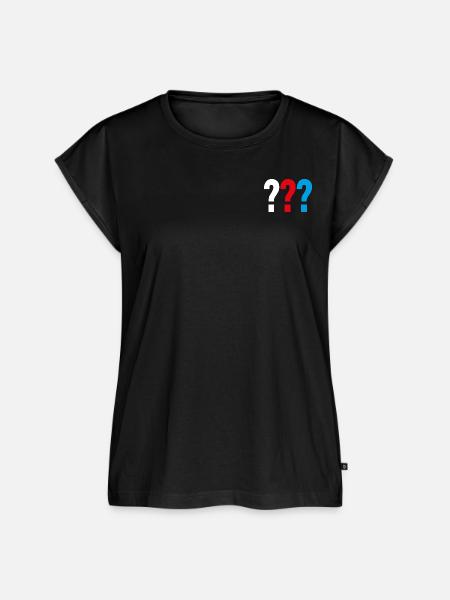 Die Drei ??? kleines Logo - Frauen Premium Bio Top - Schwarz