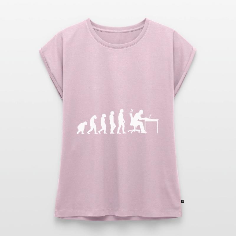Evolution Of Man Coding Software Developer Program Frauen Premium Bio Top