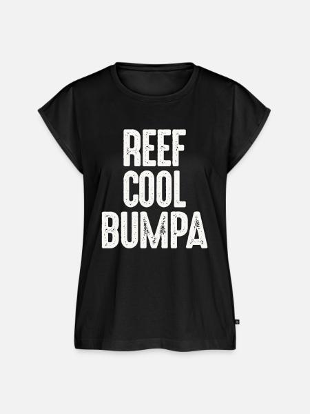 Reef Cool Bumpa - Frauen Premium Bio Top - Schwarz