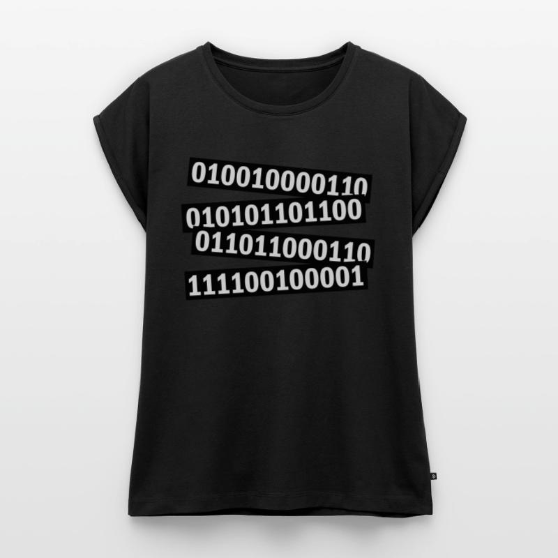 Binär Code Programm Sprache Frauen Premium Bio Top