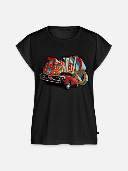 Drive SüperBee - Frauen Premium Bio Top - Schwarz