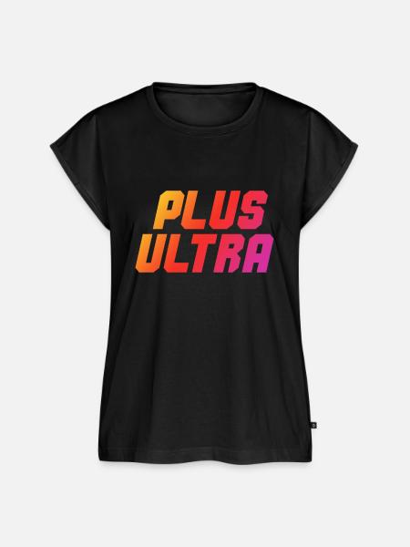 PLUS ULTRA - Frauen Premium Bio Top - Schwarz