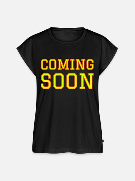 Coming Soon - Frauen Premium Bio Top - Schwarz