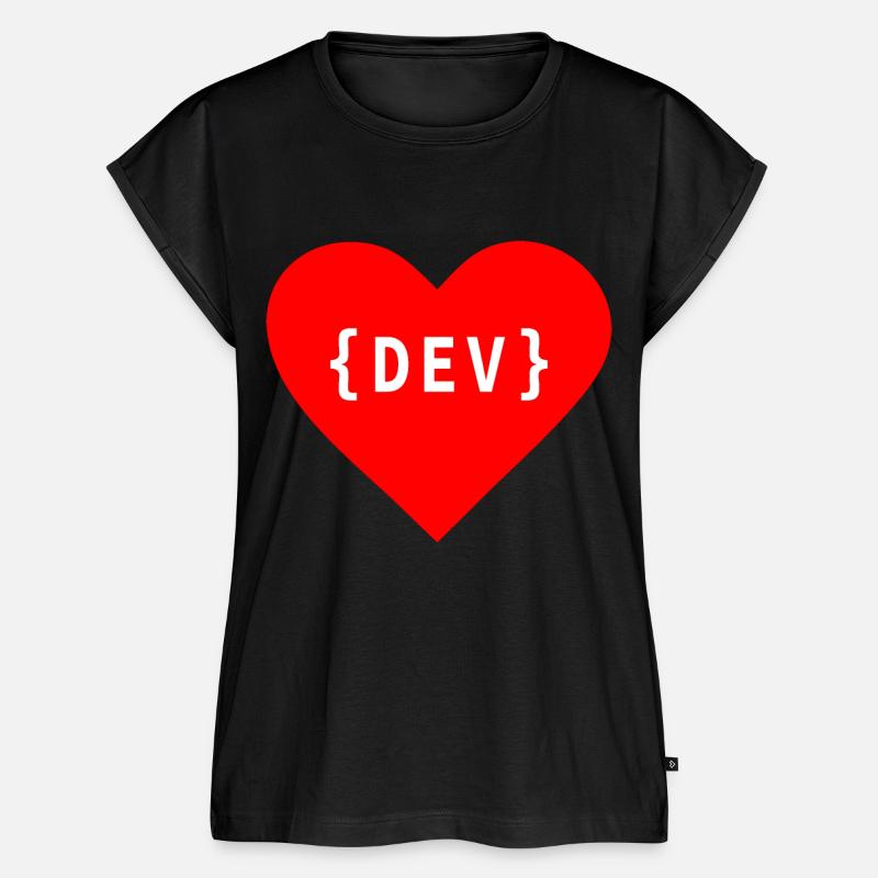 Software Developer, Dear Code DEV Developer Day - Women’s Premium Organic Top - black