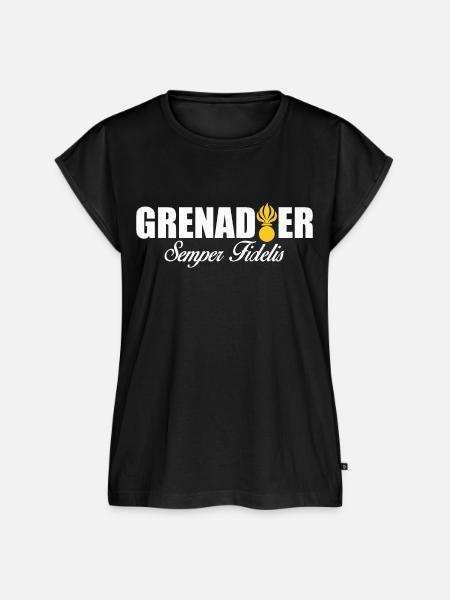 Grenadier - Frauen Premium Bio Top - Schwarz