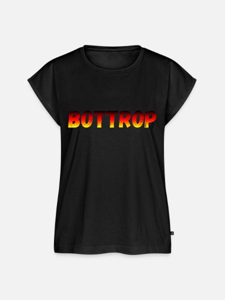 Bottrop - Frauen Premium Bio Top - Schwarz