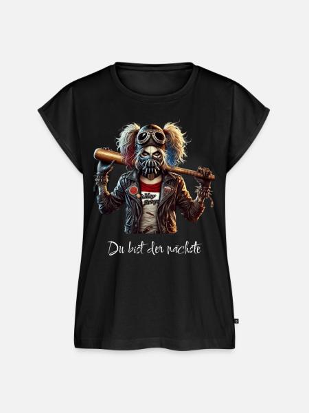 Du bist der nächste - Frauen Premium Bio Top - Schwarz