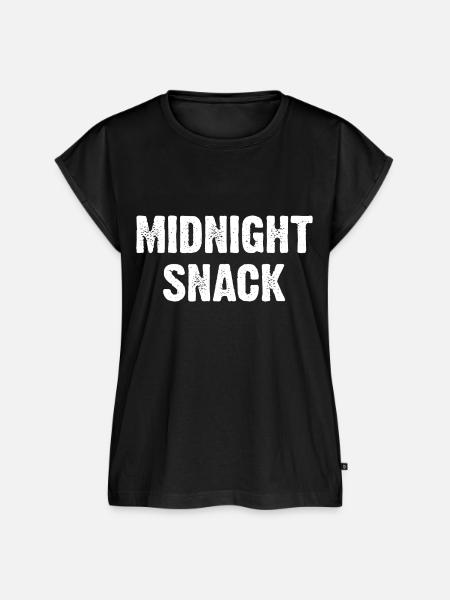 Midnight Snack - Frauen Premium Bio Top - Schwarz