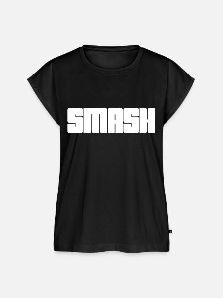 Smash - Frauen Premium Bio Top - Schwarz