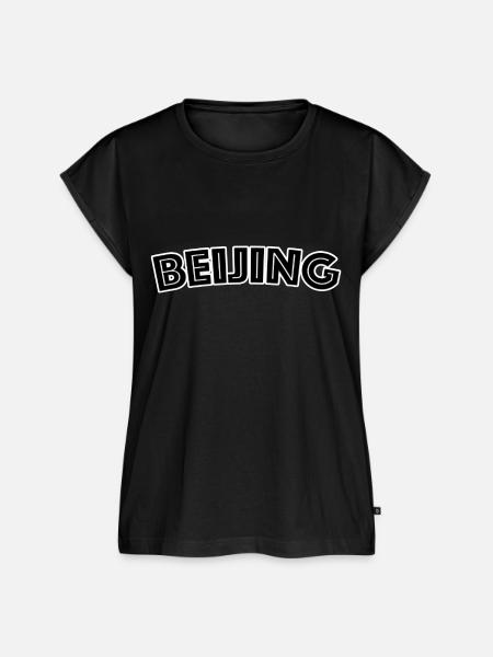 Beijing - Frauen Premium Bio Top - Schwarz