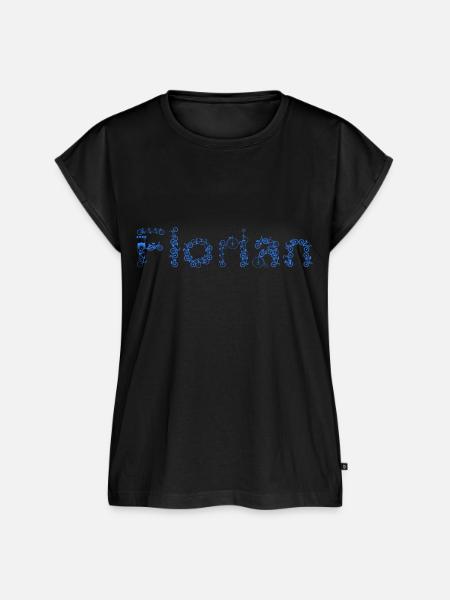 FahrradFlorian - Frauen Premium Bio Top - Schwarz