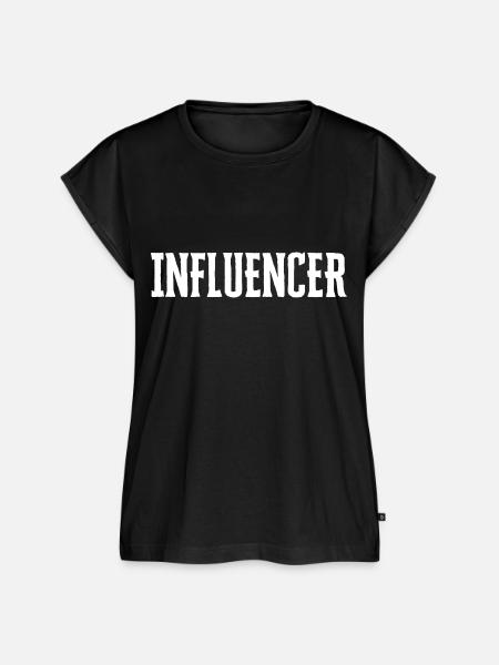 Influencer - Frauen Premium Bio Top - Schwarz