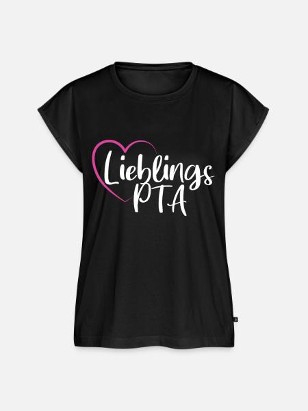 Lieblings PTA - Frauen Premium Bio Top - Schwarz
