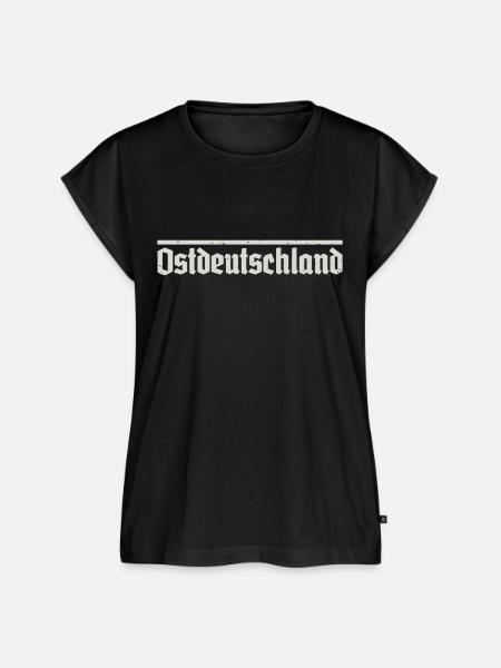 Ostdeutschland Ossi Osten - Frauen Premium Bio Top - Schwarz