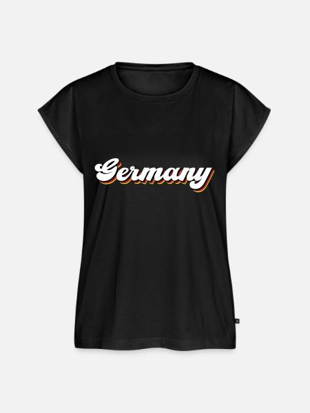 Germany - Frauen Premium Bio Top - Schwarz