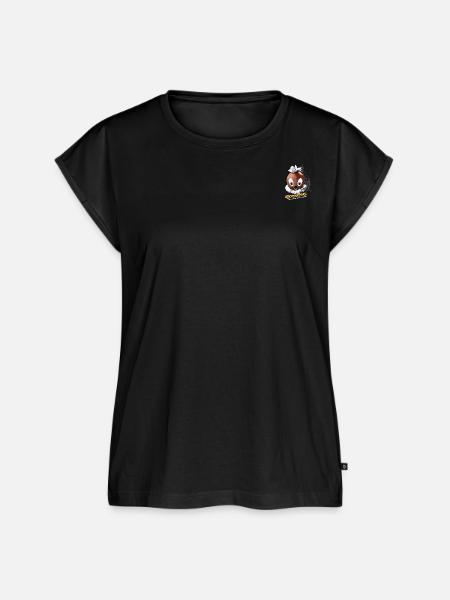 Pittiplatsch 3D Dresden - Frauen Premium Bio Top - Schwarz