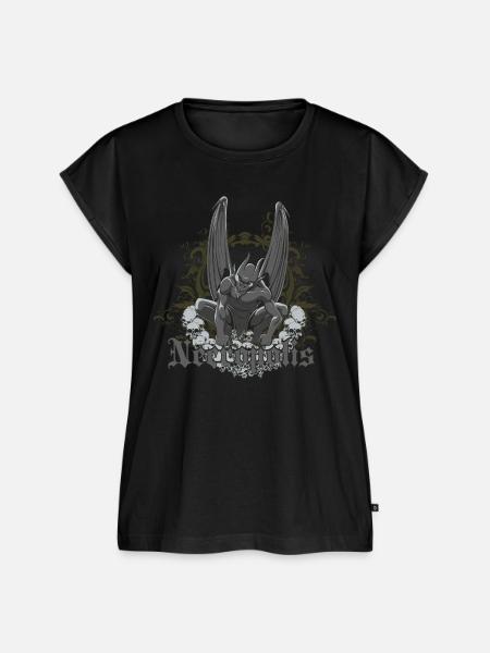 Necropolis - Frauen Premium Bio Top - Schwarz